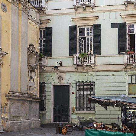 Wood And Stone Apartment In The Historical Center Genova Exterior foto